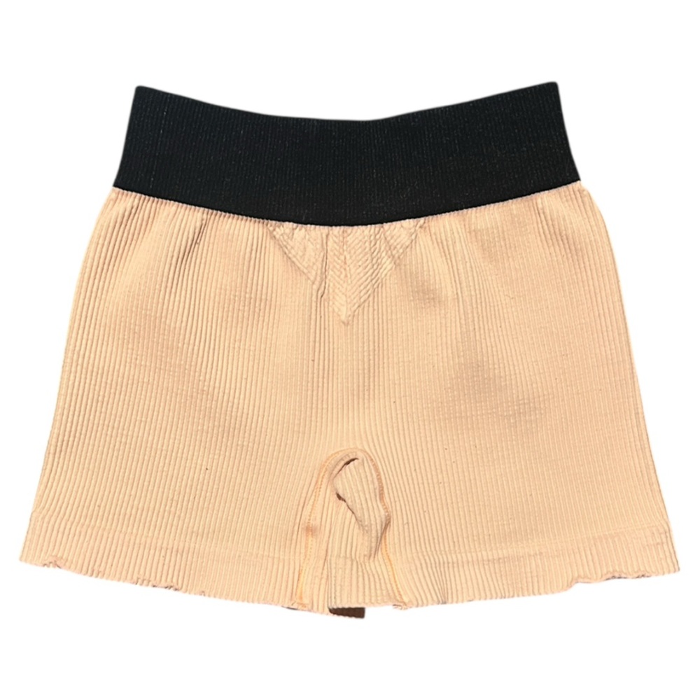 Free People Movement Happiness Runs Prajna Shorts Light Orange with Black - Picture 5 of 8